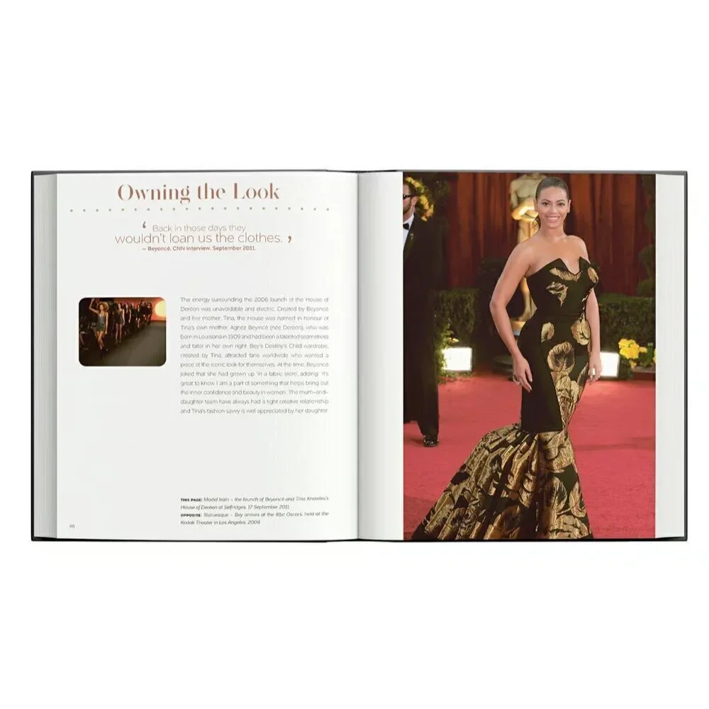 Beyonce And The Clothes She Wears Hard Cover Book By Terry Newman